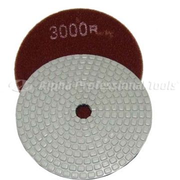 Alpha Ceramica Dry Diamond Polishing Pads – 4" | 60–3000 Grit & Kit