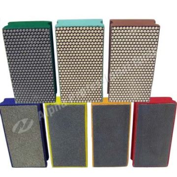 Alpha Diamond Hand Polishing Pads – Electroplated & Resin Grits (#60–#3000)