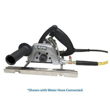 Alpha ESC-125 Wet Stone Cutter | Compact Professional Granite, Quartz & Porcelain Fabrication Saw
