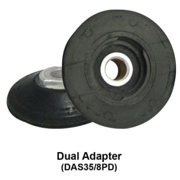 Alpha Tools 3" Dual Adapter 5/8"-11 for Polishing Pads