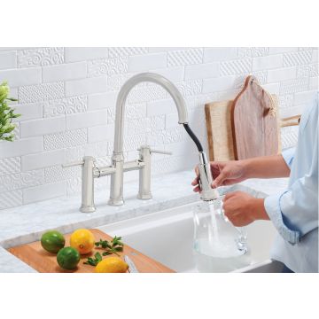 Blanco EMPRESSA Bridge faucet