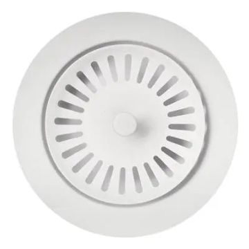 Blanco White Color Coordinated Metal Waste Flange-240328