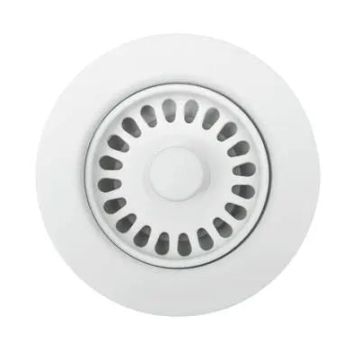 Blanco White Decorative Basket Strainer