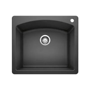Blanco-Anthracite-Diamond Single Bowl Dual Mount-440210