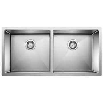 Blanco-Precision 16" R10 Large Equal Double Bowl-516219