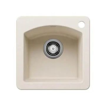 Blanco-Soft White-Diamond Bar Sink Dual Deck-443070
