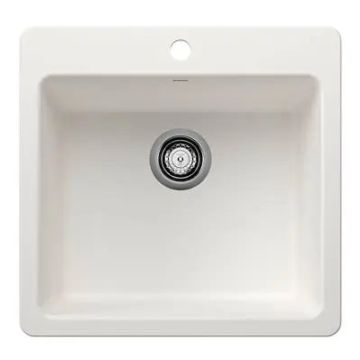Blanco Liven 21" Single Bowl Dual Mount