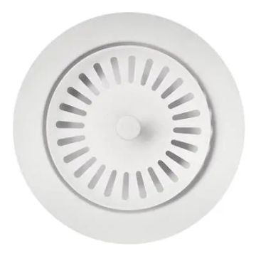 Blanco-White-Color-Coordinated Metal Basket Strainer-240319