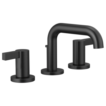 Brizo 65334LF Widespread Lavatory Faucet With Low Spout W/ Extended Lever Handle Kit