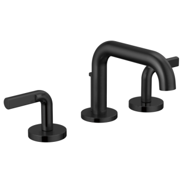 Brizo 65334LF Widespread Lavatory Faucet With Low Spout W/ Notch Lever Handle Kit