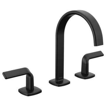 Brizo 65367LF-ECO Widespread Bathroom Faucet with Lavatory Twist Lever Handle Kit