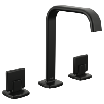 Brizo 65368LF-ECO Widespread Lavatory Faucet with Square Spout and Knob Handle Kit