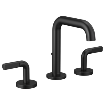 Brizo Widespread Lavatory Faucet with Notch Lever Handle Kit