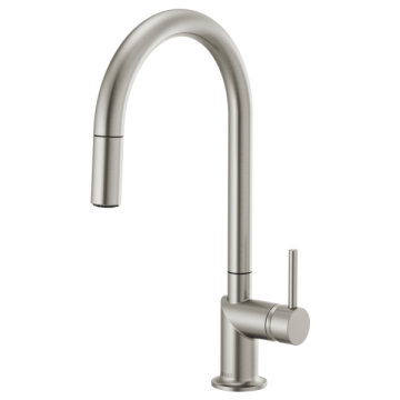 Brizo 63075LF Single Handle Bathroom Faucet with Metal Lever Handle Kit