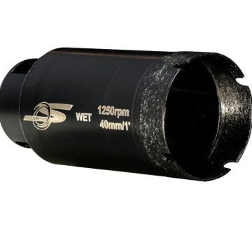 Diamax 1 1/4in to 1 1/2in Cyclone S Thin Wall Core Bit  5/8-11 Thread