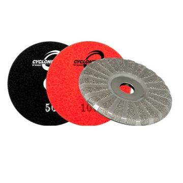 Diamax-4" V2 Velcro Grind Disk 30-100 Grit