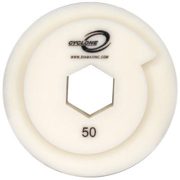Diamax 6in Cyclone Straight Edge Snail Lock Wheel 50–3000 Grit 5mm