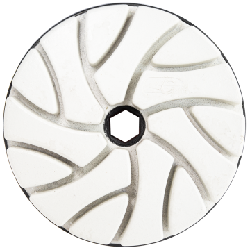 Diamax-5in to 6in Cyclone S Hybrid Wheel 60-3500 grit, snail lock, 15mm