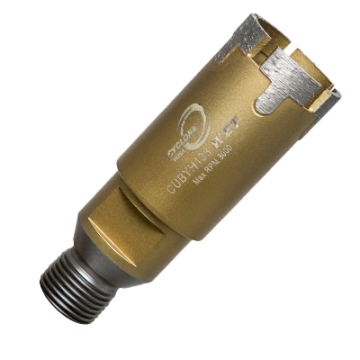 Diamax-1 3/8" Cyclone Ultra Dry Thin Wall CNC 1/2" Gas Core Bit