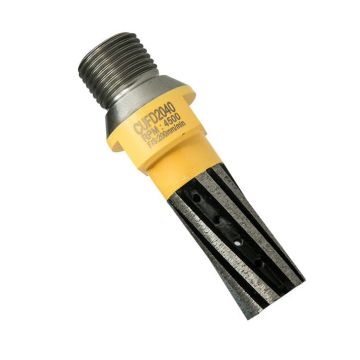 Diamax-20mm x35L mm Cyclone Ultra Finger Bit Twin Segment