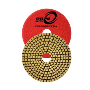 Diamax-3" Cyclone Ultra White Buff Polishing Pad