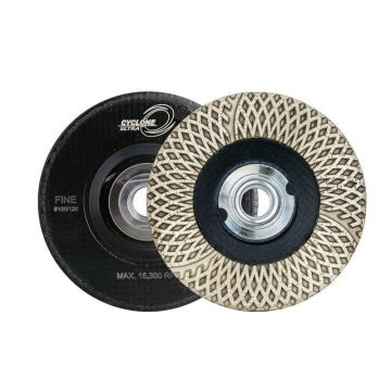 Diamax-4" Cyclone Ultra Fiber Cup Wheel Coarse