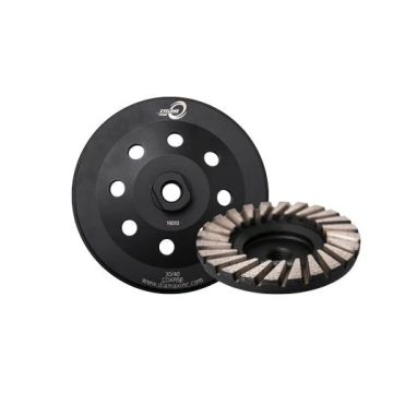 Diamax-7" Cyclone Turbo CupWheel COARSE