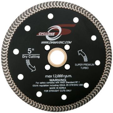 Diamax-5" Cyclone S Turbo Blade arrow rim
