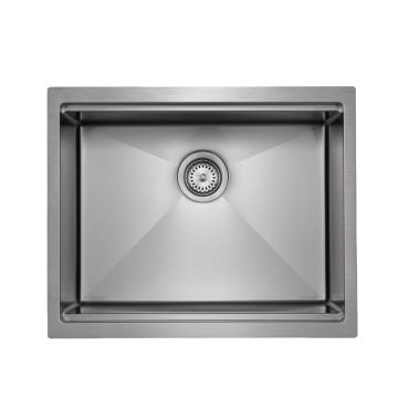 Master Chef - Armada  24" Prep Size Stainless Steel Kitchen Sink with Nanized Finish