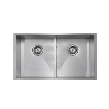 Master Chef  - Bordeaux Half-Divide Stainless Steel 15 G Square 90/Lower Divider