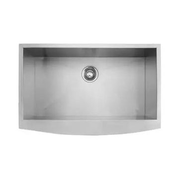 Master Chef - Marseille 33  Culinary Stainless Steel Kitchen Sink Farm Sink wtih Bowed Apron 15 G 33x20x10