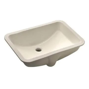 Oasis- Canyon Bis Medium Rectangular lav UM Porcelain Sink Biscuit 20.5x14.25