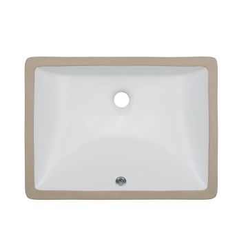 Oasis-Phoenix WH ADA  Rectangular ADA Vitreous China UM lav Basin 20x15x5.5