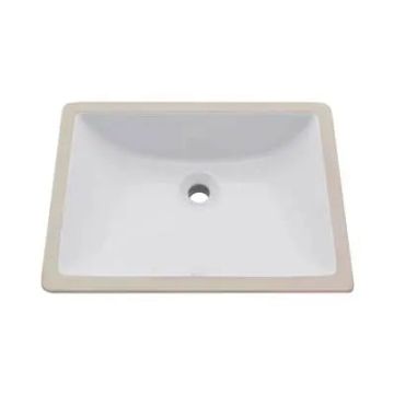 Oasis-White-Phoenix Bulkpack WH Rectangular Vitreous China UM lav Basin TWO PACK 2 1/4" x 14 7/8"