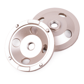 TST PCD Cup Wheel 7" w/ Depth Control Diamond Segment 5/8-11