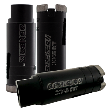 Zenesis Obsidian 1 3/8″ Diamond Core Bit – Stone & Ultra-Compact